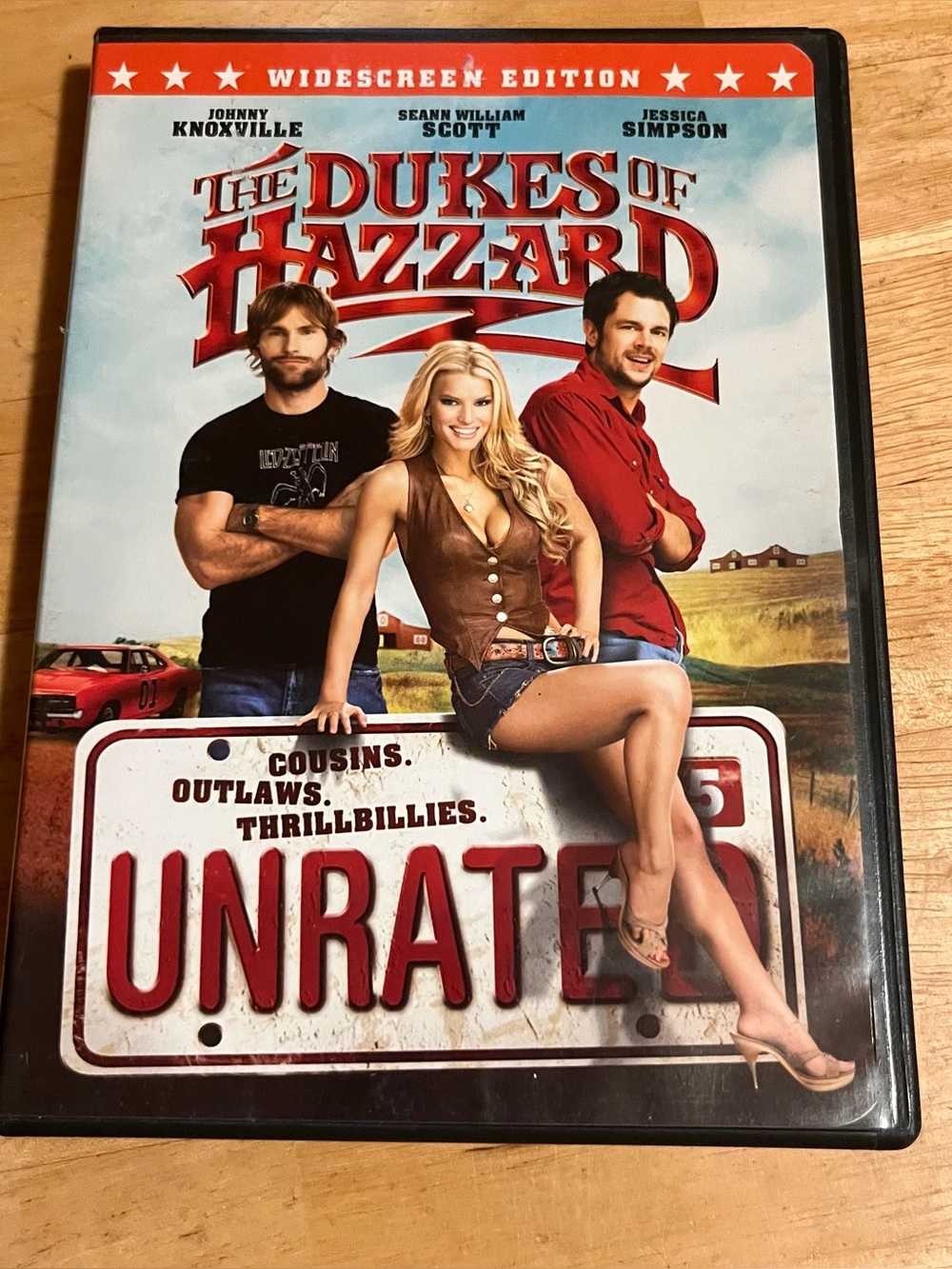 The Dukes of Hazzard Unrated Widescreen Edition DVD